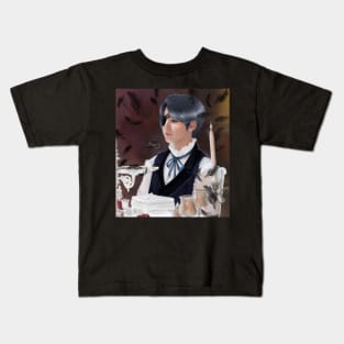 Ciel Phantomhive || Yoongi || Black butler au Kids T-Shirt